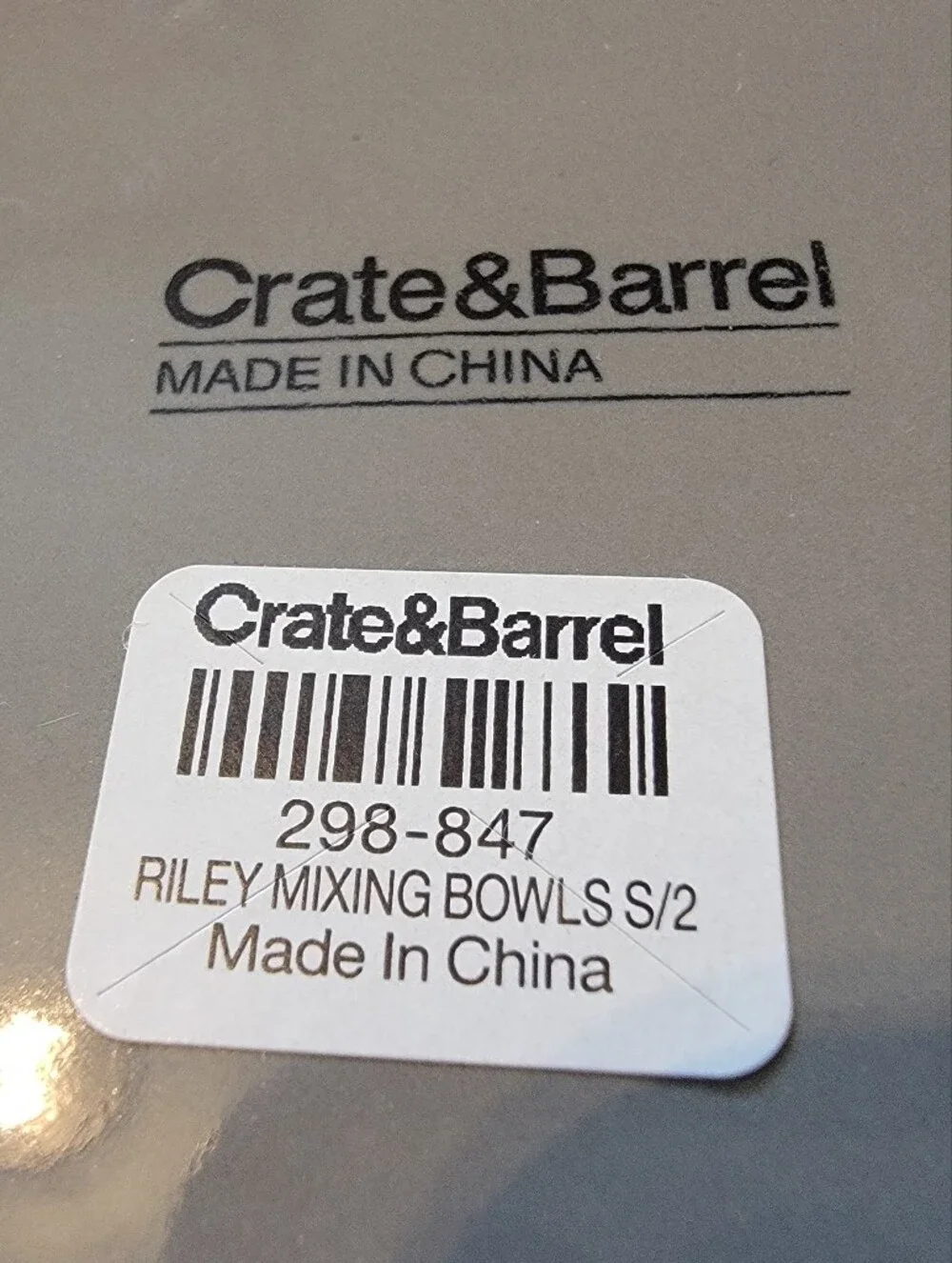 Crate&Barrel crate barrel
